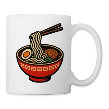 Ramen Noodles in Colorful Bowl - Mug - white - Right