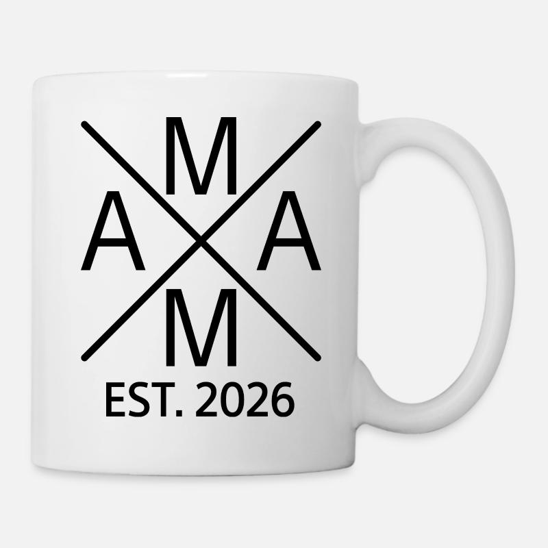 Mama Est. 2026 - Mug - white