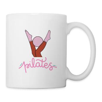 Pilates Élan Rose - Tasse - Weiß - Rechts