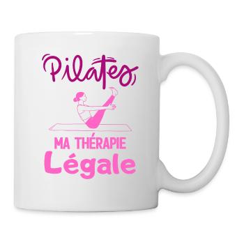 Pilates Ma Thérapie Légale - Mug blanc - blanc - Droite