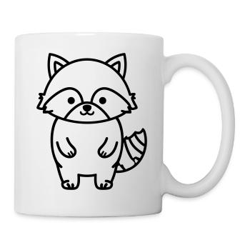 raccoon - Mug - white - Right