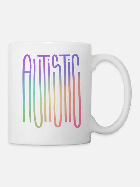 Autistischer Spektrumfluss - Tasse - Weiß