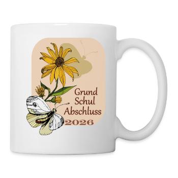  Schulabschluss 2026 - Tasse - Weiß - Rechts