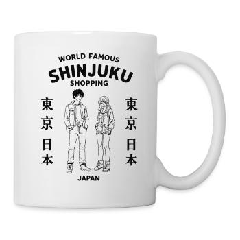 Shinjuku Shopping Japan - Tasse - Weiß - Rechts