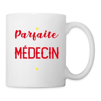 medecin_parfaite_cadeau_maman_mdecin - Mug blanc - blanc - Droite