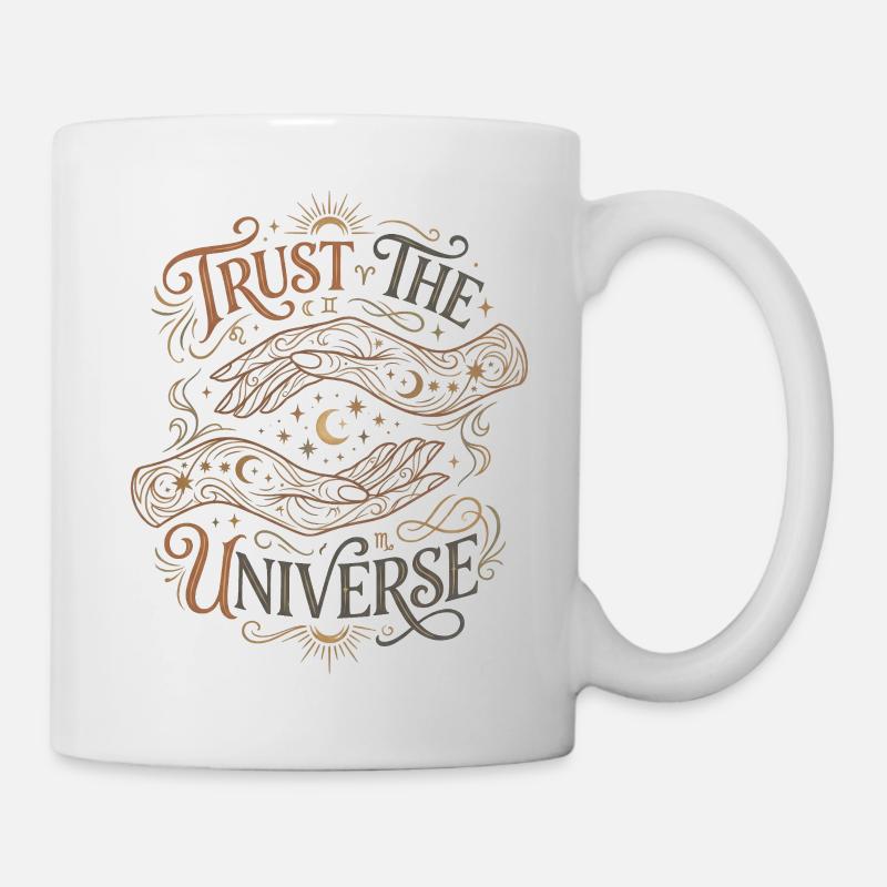 Trust in the universe - Mug - white