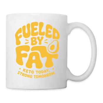 Fueled By Fat Keto Motivation - Mug - white - Right