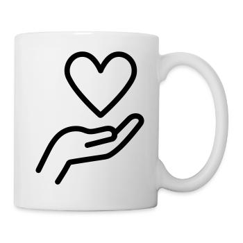 Give love - Mug - white - Right