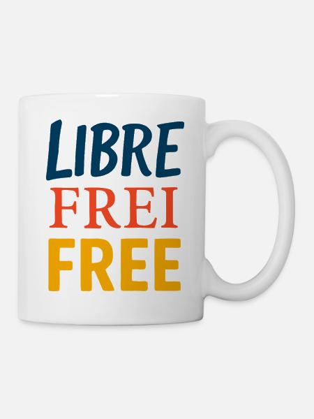 Libre - Tasse - Weiß