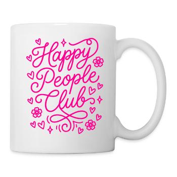 Happy People Club - Mug - white - Right