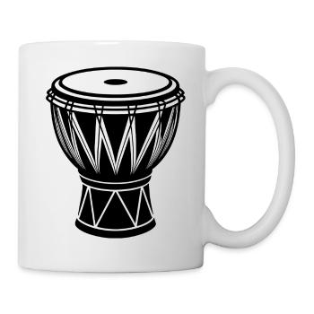 Conga africain - Mug blanc - blanc - Droite