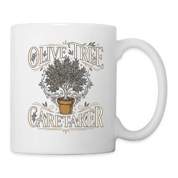 Olive Tree - Tasse - Weiß - Rechts
