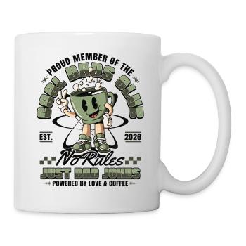 Cool Dads Club - Dad-to-be 2026 Gift - Mug - white - Right