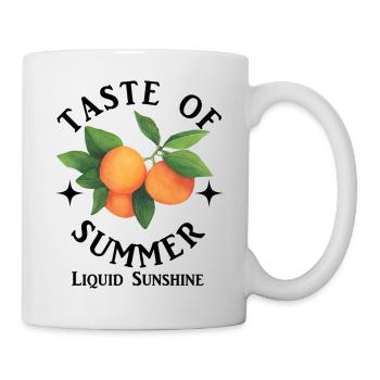 Citrus Watercolor Orange Branch - Mug - white - Right