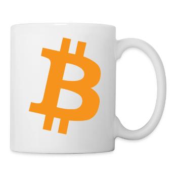 Orange Pill - Bitcoin, Bitcoiner Geschenkidee - Tasse - Weiß - Rechts