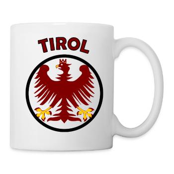 Tirol Wappenadler - Tasse - Weiß - Rechts