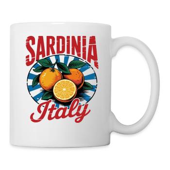 Sardinia Italy Vintage Oranges - Mug - white - Right