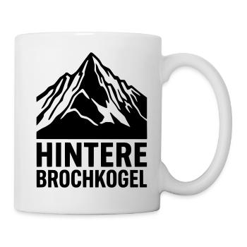 Hintere Brochkogel - Tasse - Weiß - Rechts