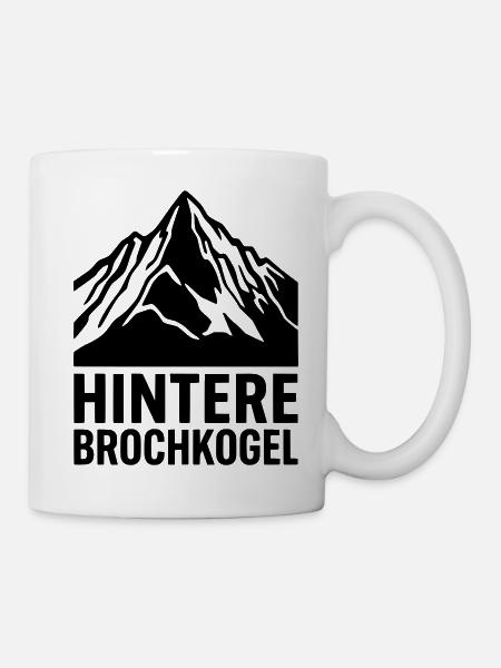 Hintere Brochkogel - Tasse - Weiß