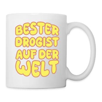 Beruf Drogist - Tasse - Weiß - Rechts