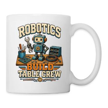 ROBOTICS BUILD TABLE CREW - Tasse - Weiß - Rechts