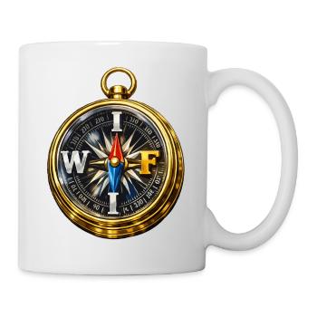 Compass mit WLAN - Tasse - Weiß - Rechts