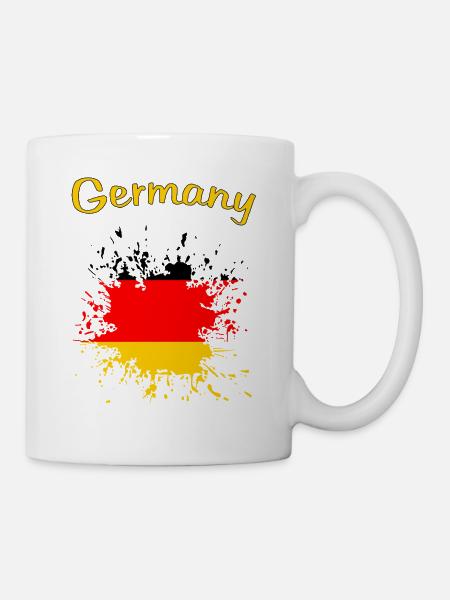 Germany Deutschland - Tasse - Weiß
