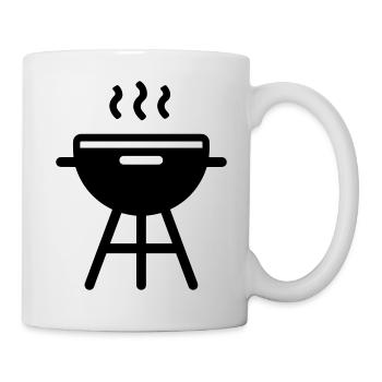 barbecue - Mug blanc - blanc - Droite