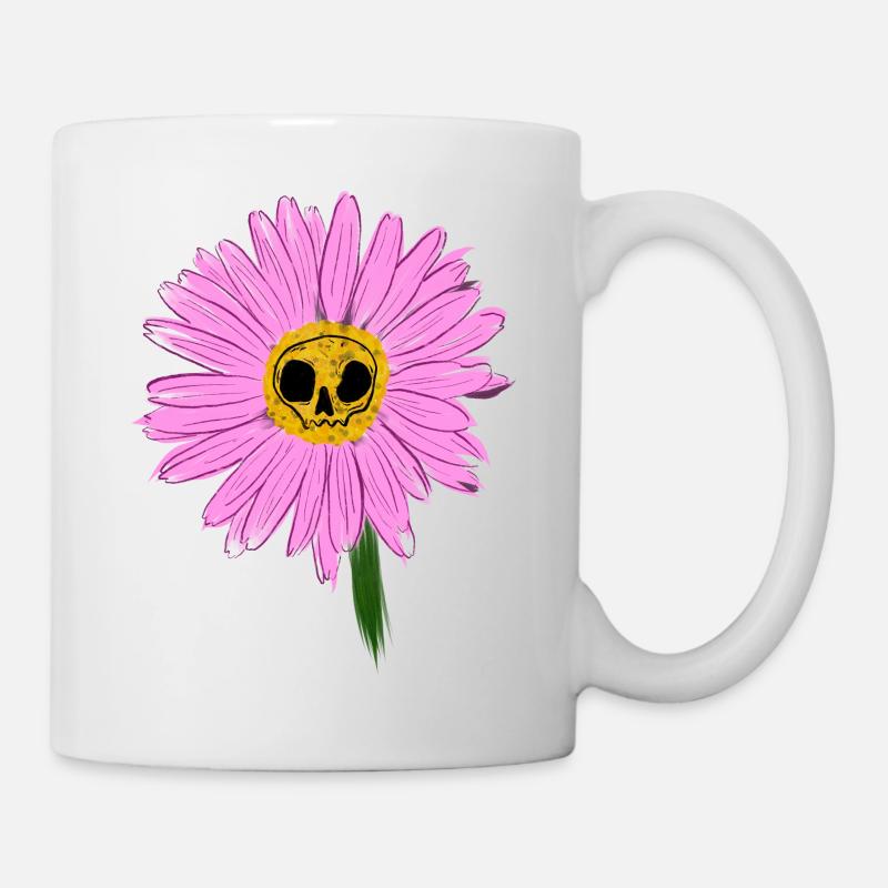 Pink Daisy - Mug - white