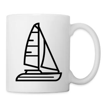Boot - Tasse - Weiß - Rechts