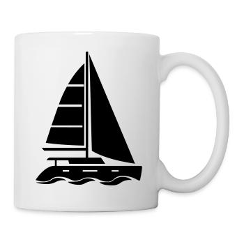 Katamaran - Tasse - Weiß - Rechts