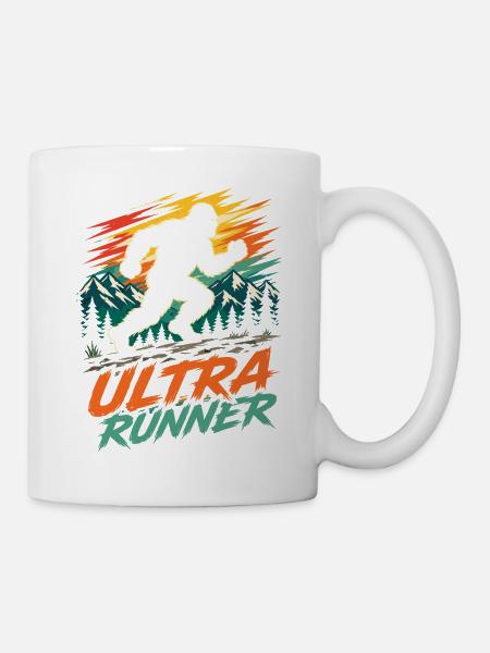 Ultra-Läufer - Tasse - Weiß