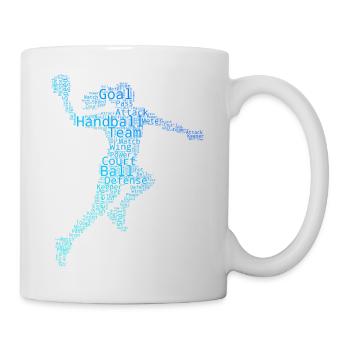 The handball fans fit together - Mug - white - Right