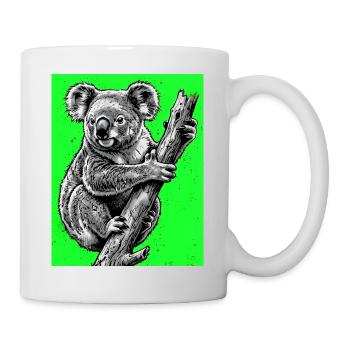 Koala - Mug blanc - blanc - Droite
