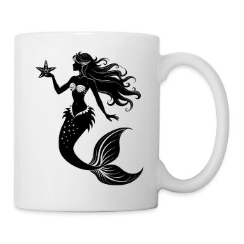 Sirène - Mug blanc - blanc - Droite