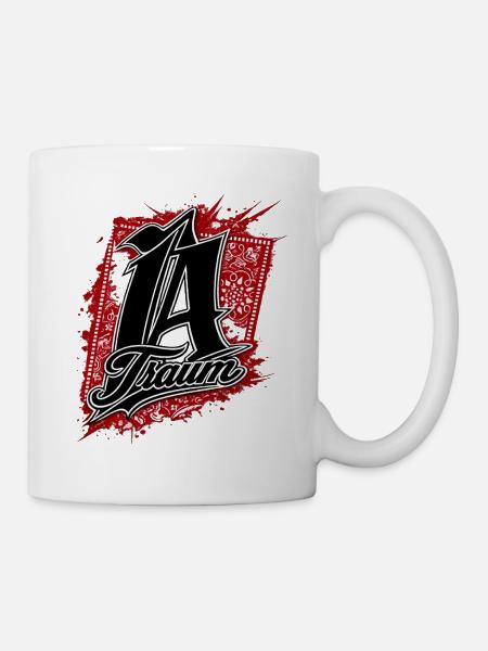 LA Dream Bandana Logo - Mug blanc - blanc