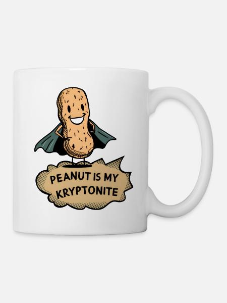 Peanut Hero - Peanut allergy - Mug - white