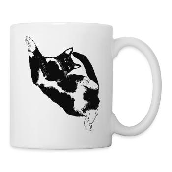 TUXEDO CAT - Mug blanc - blanc - Droite