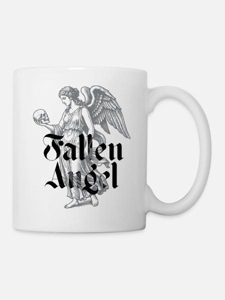 gefallener Engel - Tasse - Weiß
