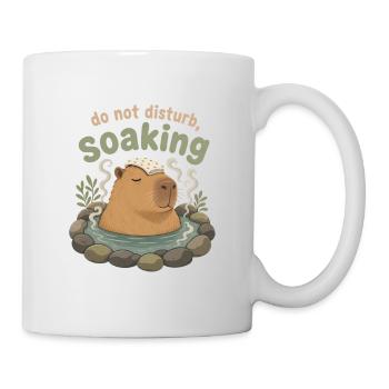 Moment Spa Cabybara Trempant - Mug blanc - blanc - Droite