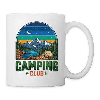 Randonnée - Aventure en plein air - Club de camping - Mug blanc - blanc - Droite