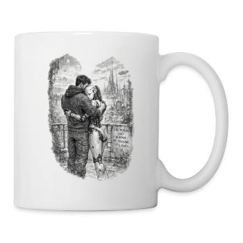 The Future Is Human and Machine – AI & Robot Futur - Mug - white - Right