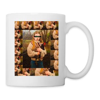 Chicken Love in the Woods - Mug - white - Right