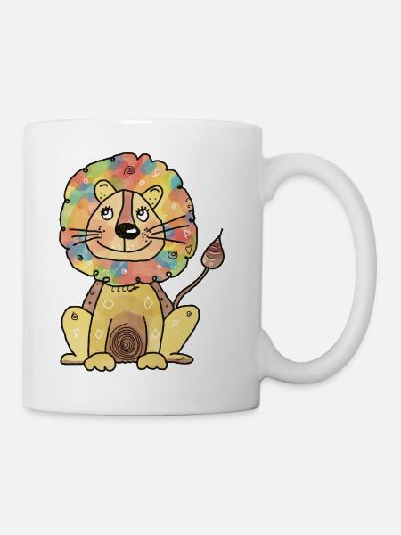 Strong as a lion & a little different - Mug - white