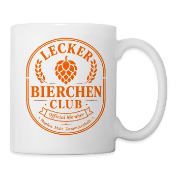 Bierliebhaber BIER-BIERCHEN saufen Urlaubsreise - Tasse - Weiß - Rechts