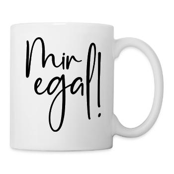 Je m’en fous - Mug blanc - blanc - Droite