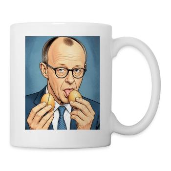 #mehrzweckeier - Tasse - Weiß - Rechts