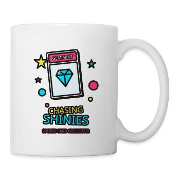 Hunting for Shiny Stones - Sports Card Motif - Mug - white - Right