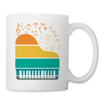 Piano Piano Musician Gift Gift Idea - Mug - white - Right