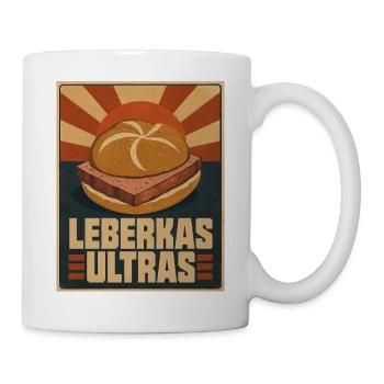 Leberkas Ultras - Tasse - Weiß - Rechts